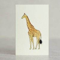 Mini Giraffe card