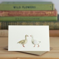 Mini Goose greylag card