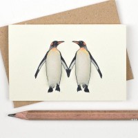 Mini Penguins King card