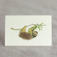 Mini Sloth card