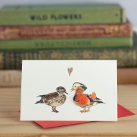 Mini Duck Madarin card