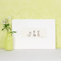 3 Rabbits print