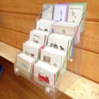 Mini gift card display stand