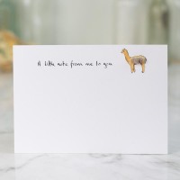 Notecards Alpacas