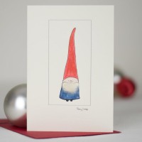 Christmas Nisse Christmas card