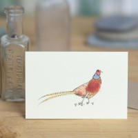 Mini Pheasant card